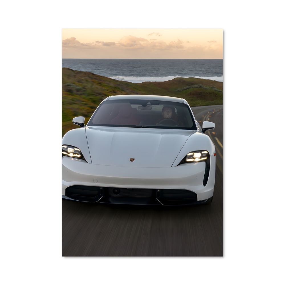 Poster splendide Taycan Turbo S